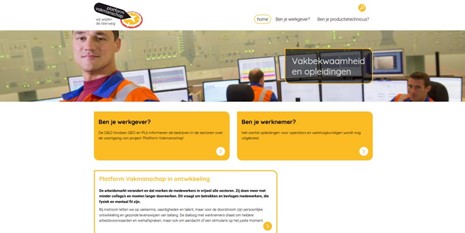 Homepage Platform Vakmanschap - 930px
