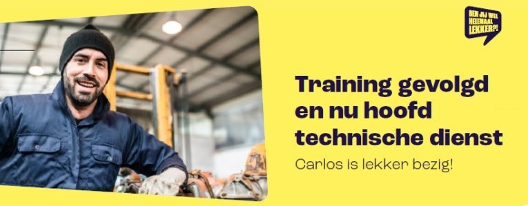 Carlos is lekker bezig - 765x300px