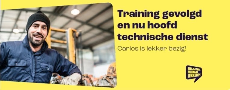 Carlos is lekker bezig - 765x300px